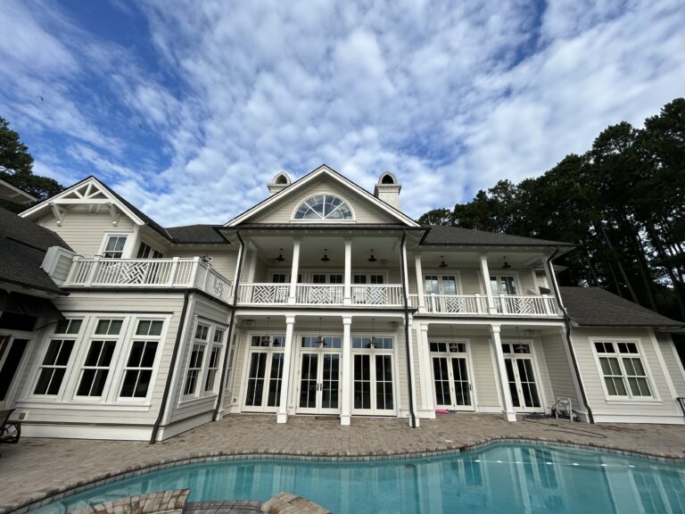 Pool Services on a mansion home